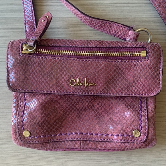 Vintage Leather Cole Haan Crossbody Bag - Picture 2 of 8